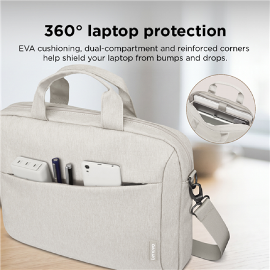 Lenovo Accessories 16” Laptop Toploader T210 Plus Beige
