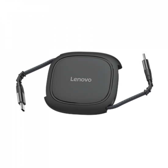 Lenovo Accessories 240W USB-C Retractable Cable (BL)