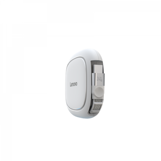 Lenovo Accessories 240W USB-C Retractable Cable (WH)