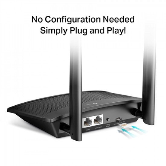TP-Link TL-MR100P 300 Mbps Wireless N 4G LTE Router