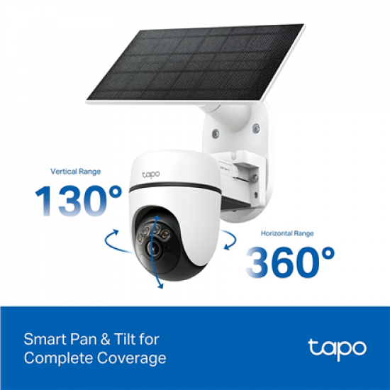 TP-Link TC90 KIT Solar-Powered Pan/Tilt Security Camera Kit
