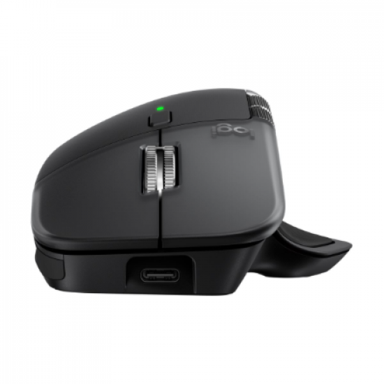Logitech Logitech MX Master 4 for Business Mouse - Wireless + Bluetooth, 8000 DPI, Space Black