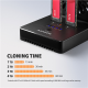 AXAGON ADSA-M2C22 USB-C 20Gbps docking station for 2x M.2 NVMe / SATA SSD with disk cloning function without PC