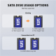AXAGON ADSA-M2C22 USB-C 20Gbps docking station for 2x M.2 NVMe / SATA SSD with disk cloning function without PC