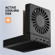 AXAGON ADSA-M2C22 USB-C 20Gbps docking station for 2x M.2 NVMe / SATA SSD with disk cloning function without PC
