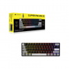 CORSAIR CLIPPER PRO MINI 60 Hall Effect Gaming Keyboard, Backlit RGB LED, CORSAIR MGX Core, Black PBT DS Keycaps | Corsair