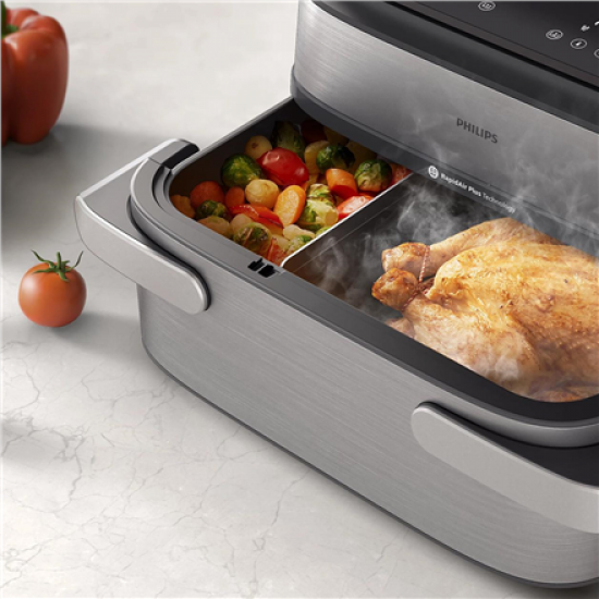 Philips NA565/02 Airfryer 5000 Series, flexible Megabasket, 10 L | Philips