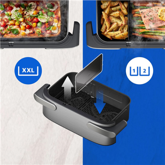 Philips NA565/02 Airfryer 5000 Series, flexible Megabasket, 10 L | Philips