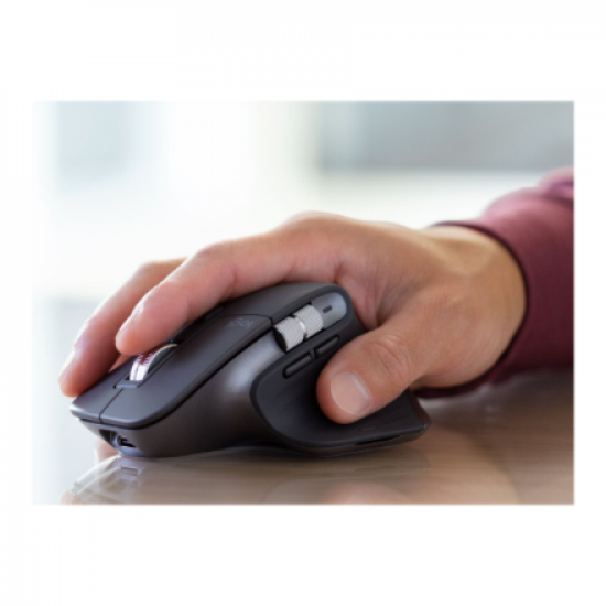 Logitech MX MASTER 3S Wireless Mouse, 8000 DPI, Graphite