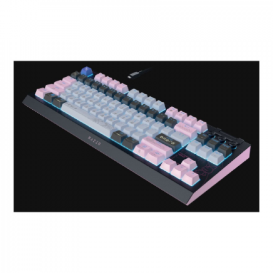 Razer | BlackWidow V4 Tenkeyless HyperSpeed | Gaming Keyboard | Wireless | US | Orange Switch | Wuthering Waves Edition