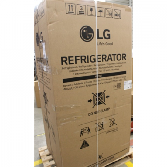 SALE OUT. LG GSGV81PYLL Refrigerator, Free-standing, Side by Side, E, Height 1.79 m, Net fridge 416 L, Net freezer 190 L, Silver | SALE OUT. LG Refrigerator | GSGV81PYLL | Energy efficiency class E | Free standing | Side by side | Height 179 cm | Fridge n
