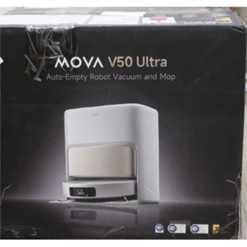 SALE OUT. MOVA V50 Ultra Robot Vacuum, White | MOVA Robot Vacuum | V50 Ultra | Wet&Dry | 6400 mAh | Dust capacity 3.2 L | 24000 Pa | White | DAMAGED PACKAGING | 34 month(s)