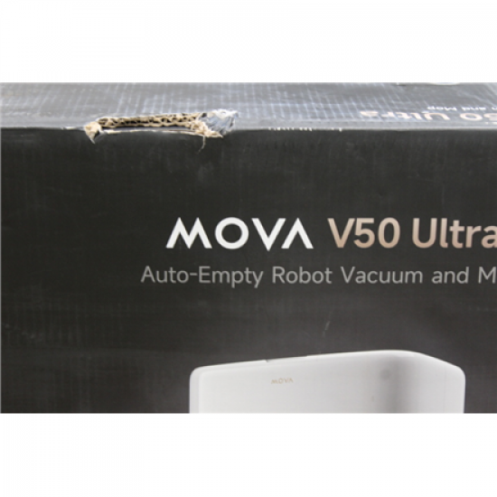 SALE OUT. MOVA V50 Ultra Robot Vacuum, White | MOVA Robot Vacuum | V50 Ultra | Wet&Dry | 6400 mAh | Dust capacity 3.2 L | 24000 Pa | White | DAMAGED PACKAGING | 34 month(s)