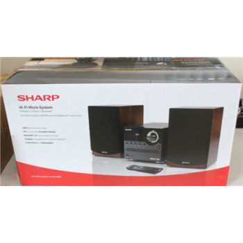 SALE OUT. Sharp XL-B512(BR) Hi-Fi Micro System, CD/FM/USB/Bluetooth v5.0, 45W, Brown | Sharp Hi-Fi Micro System | XL-B512(BR) | Brown | USB port | DAMAGED PACKAGING
