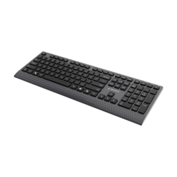 Gembird KB-MCH-06 Slim wired multimedia keyboard with Type-C adapter, US layout | Gembird