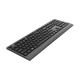 Gembird KB-MCH-06 Slim wired multimedia keyboard with Type-C adapter, US layout | Gembird