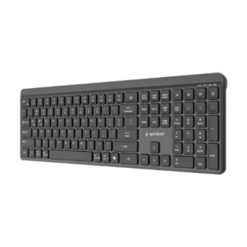 Gembird KB-WPS-03 Dual-mode pro-business slim wireless keyboard, 2.4G+BT, US layout | Gembird