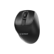 Gembird MUSW3-9B-01 Triple-mode 9-button wireless ergonomic mouse, black | Gembird