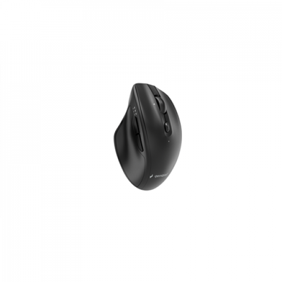 Gembird MUSW2-6B-02 Dual-mode 6-button wireless mouse, black | Gembird
