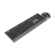 Gembird KBS-WPS-02-CYRL Dual-mode slim wireless desktop set, 2.4G+BT, Cyrillic layout | Gembird
