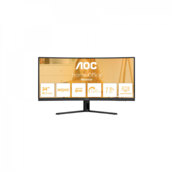 AOC CU34B3E Curved 34