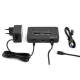 Gembird DD2-U3M2 Desktop dual drive USB Type-C M.2 NVME (and SATA) SSD docking station, black | Gembird