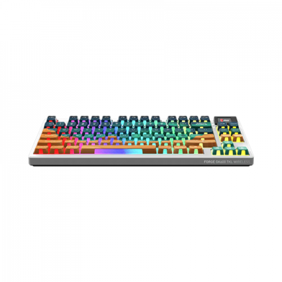 MSI FORGE GK600 TKL WIRELESS MARS | Gaming Keyboard | Wireless | US | Bluetooth | Wireless connection | Mechanical Linear