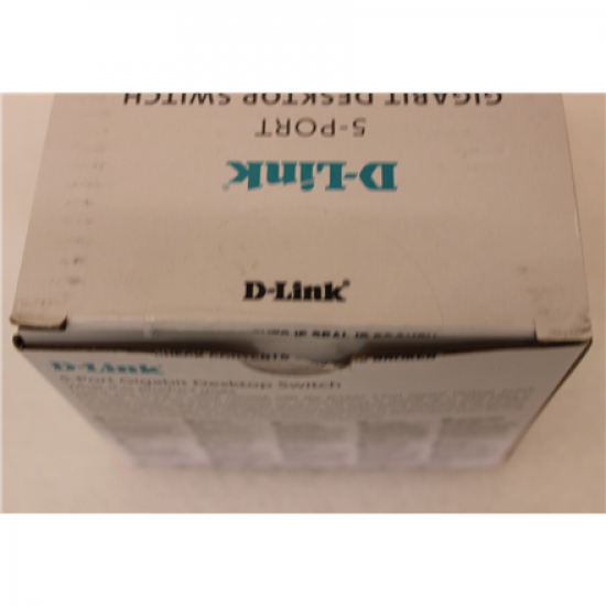 SALE OUT. D-Link DGS-105GL/E 5-Port Gigabit Ethernet Switch | SALE OUT. Ethernet Switch | DGS-105/E | Unmanaged | Desktop | Gigabit Ethernet (copper) ports quantity 5 | 60 month(s) | UNPACKED