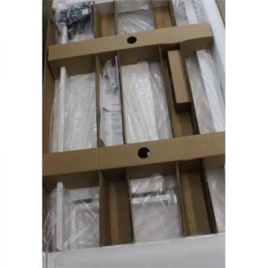 SALE OUT. Electric Height Adjustable Desk | 72 - 121 cm | Maximum load weight 50 kg | Metal | White | 24 month(s) | DAMAGED PACKAGING, DEMO