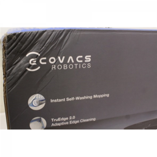 SALE OUT. Ecovacs DEEBOT T80 OMNI Vacuum cleaner, Robot, Wet&Dry, 18000Pa, TruEdge 2.0, ZeroTangle 3.0, Carpet Care, Black + Auto-empty stat | Ecovacs Robotic Vacuum Cleaner | DEEBOT T80 OMNI | Wet&Dry | Li-ion | 6400 mAh | Dust capacity 0.22 L | 18000 Pa
