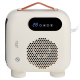 Adler LED Fan Heater with Remote Control | AD 7756 | Fan heater | 2000 W | Beige | IPX0