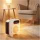 Adler LED Fan Heater with Remote Control | AD 7756 | Fan heater | 2000 W | Beige | IPX0