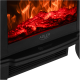 Adler Electric Fireplace | AD 7754 | Ceramic | 1800 W | Number of power levels 2 | Black