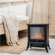 Adler Electric Fireplace | AD 7754 | Ceramic | 1800 W | Number of power levels 2 | Black