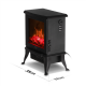 Adler Electric Fireplace | AD 7754 | Ceramic | 1800 W | Number of power levels 2 | Black
