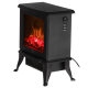 Adler Electric Fireplace | AD 7754 | Ceramic | 1800 W | Number of power levels 2 | Black