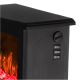 Adler Electric Fireplace | AD 7754 | Ceramic | 1800 W | Number of power levels 2 | Black