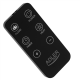 Adler LED electric fireplace with remote control | AD 7755 | Ceramic Heater | 2000 W | Number of power levels 2 | Black