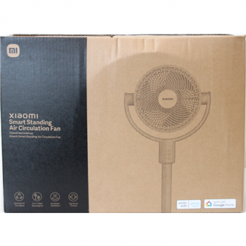 SALE OUT. Smart Standing Air Circulation Fan EU | Stand Fan | Diameter 32 cm | Number of speeds 100 | Oscillation | White | DAMAGED PACKAGING, PAINT AND ITEM BODY. MISSING INNER PACKAGING AND MANUAL