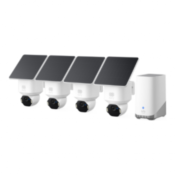 Anker Eufy SoloCam E42 4-Cam Kit (HomeBase 3) | 8 MP | F/1.6 | IP65 | Micro SD, Max. 128 GB
