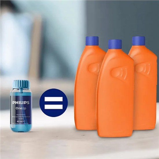 Philips Floor cleaner detergent | XV1892/02 OneUp | 2x40 ml