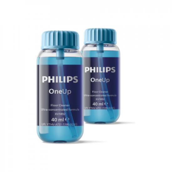 Philips Floor cleaner detergent | XV1892/02 OneUp | 2x40 ml
