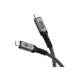 Goobay USB-C Cable, USB4, 1.8 m, black, silver