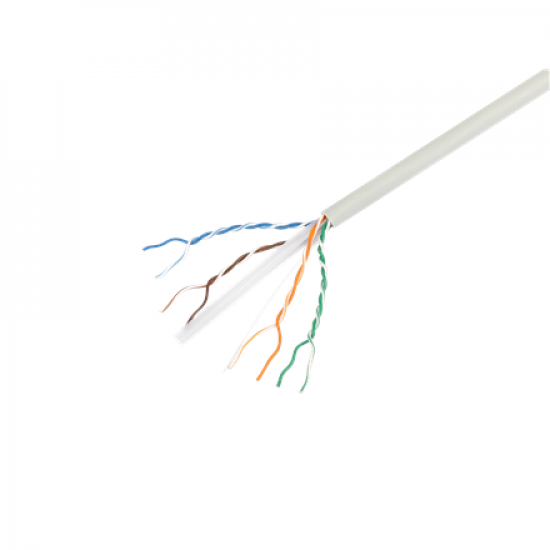 Lanberg Lan Cable Cat.6 UTP 305M Solid CU LSZH Grey CPR+ Fluke Passed | Lanberg