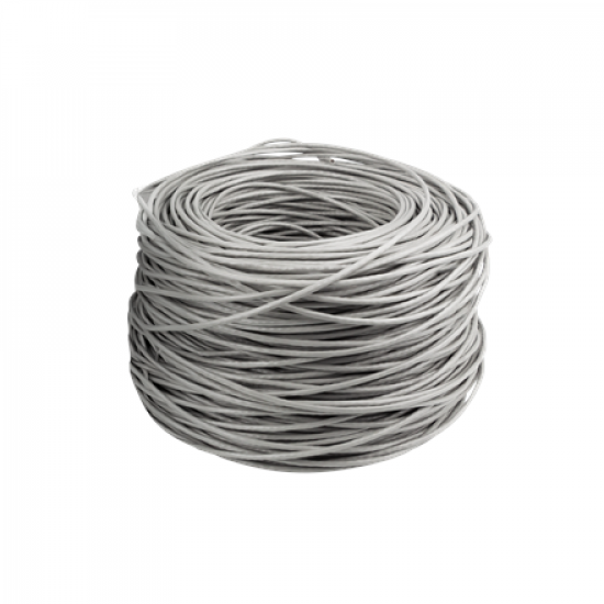 Lanberg Lan Cable Cat.6 UTP 305M Solid CU LSZH Grey CPR+ Fluke Passed | Lanberg