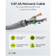 Goobay | CAT 6A Network Cable, S/FTP (PiMF), 50 m | 96093 | S/FTP | Grey