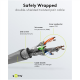 Goobay | CAT 6A Network Cable, S/FTP (PiMF), 50 m | 96093 | S/FTP | Grey