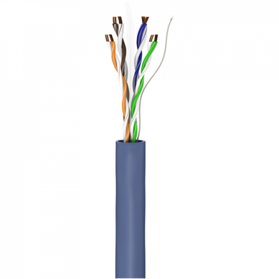 Goobay | CAT 6A Network Cable, U/UTP, 100 m | 96096 | U/UTP | Blue
