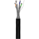 Goobay | CAT 6 Outdoor Network Cable, S/FTP (PiMF), 100 m | 57195 | U/UTP | Black