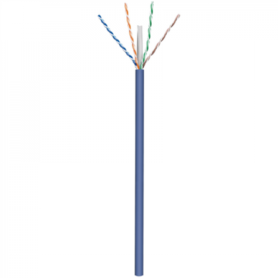 Goobay CAT 6A Network Cable, U/UTP | 96097 | U/UTP | Blue